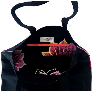 tote bag personnalisable initiale maud fourier