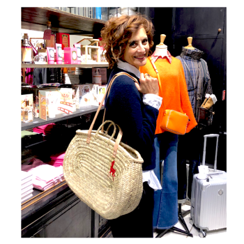 panier peint Ines de la Fressange Paris