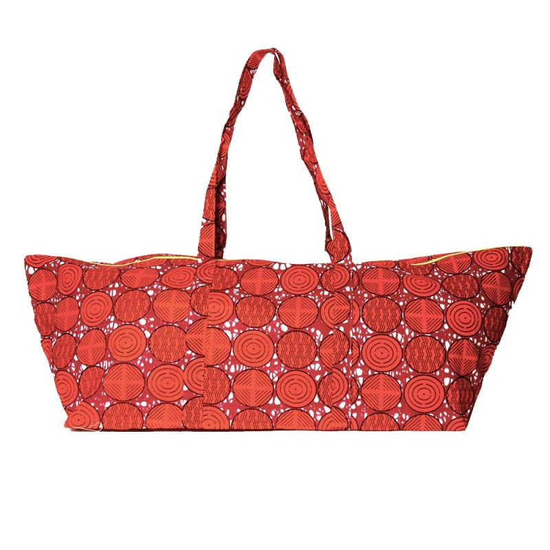 Sac tapis de Yoga coton Wax Rouge de Maud Fourier