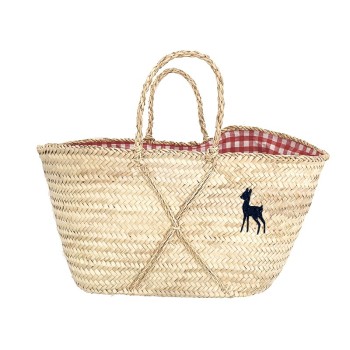 Straw basket for Ines de la...