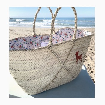 panier plage ines de la fressange x maud fourier