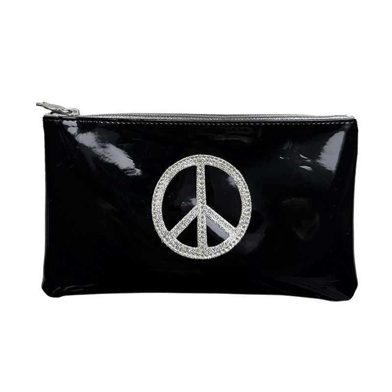 Anne-Charlotte Goutal - Peace and Love Flat Pouch in Black