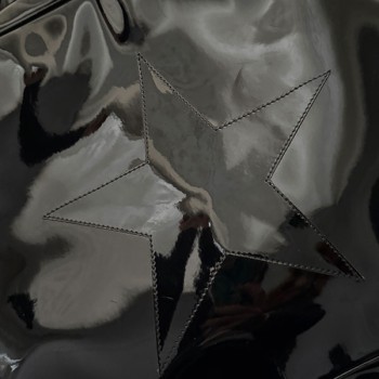 Anne-Charlotte Goutal Paris shoulder bag in black vinyl