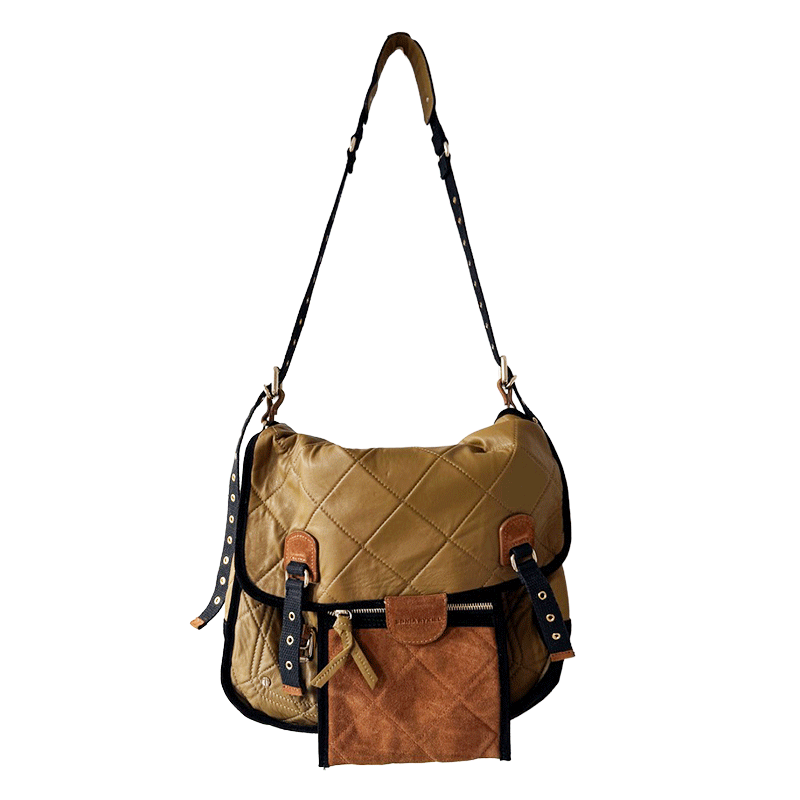 Sonia Rykiel - Besace en cuir matelassé