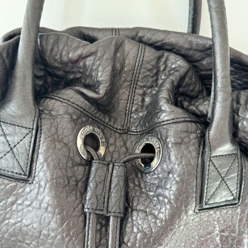 Sonia Rykiel - Sac New Margot cui métallisé gris detail
