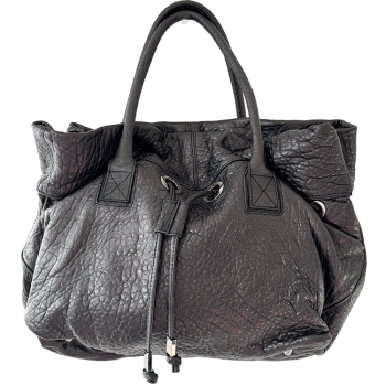 Sonia Rykiel - Sac New Margot cuir métallisé gris