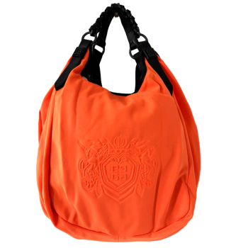 Givenchy vintage microfibre orange tote bag