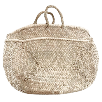 Straw basket - ANNE