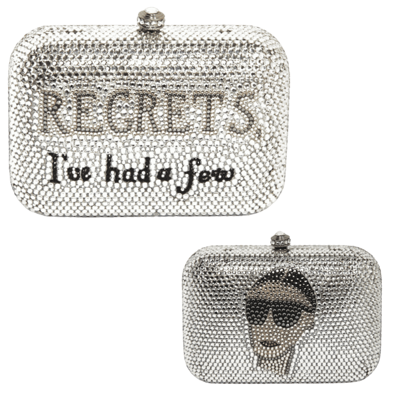 Minaudière Paris House en strass Swarovski cristal