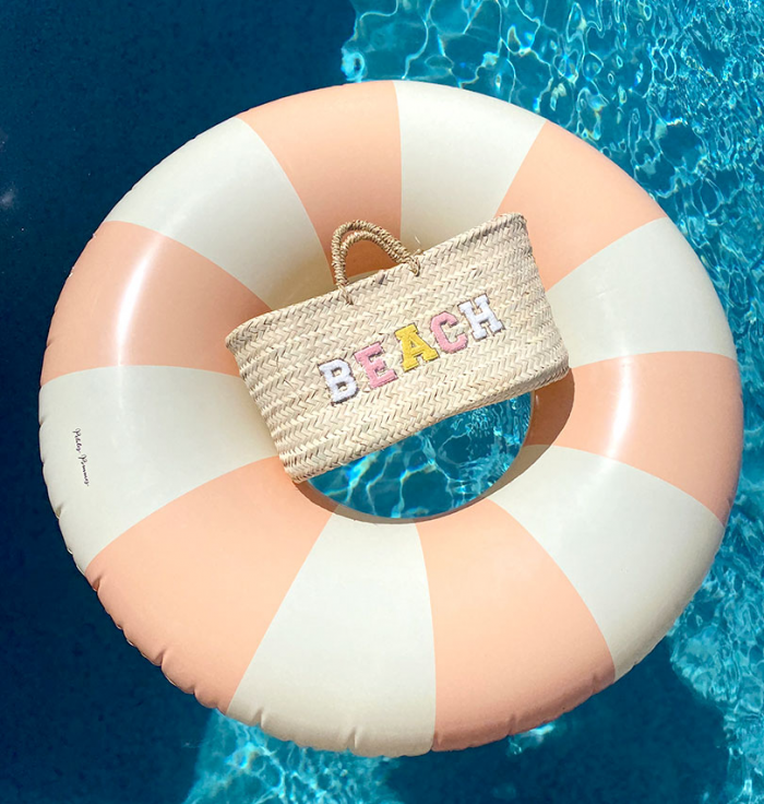 Panier de plage personnalise artisanaux