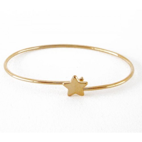 Bracelet Jonc etoile par Paloma Stella 