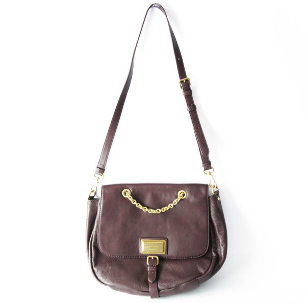 Marc by Marc Jacobs sac bandouliere cuir brun marc-by-marc-jacobs-sac-bandouliere-cuir-brun