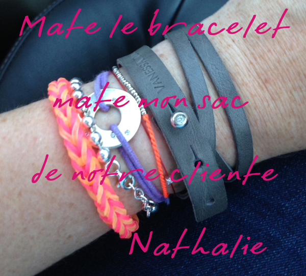 nathalie-mate-mon-sac-bracelet-perles-argent-et-orange-fluo