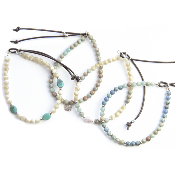 catherine-michiels-ensemble-bracelet-stardust-nacre-opale-turquoise-or-rose