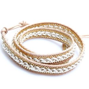 nakamol-bracelet-wrap-chaine-or-et-tresse-argent-cuir-rose-pale-CBX473-SVGD-TN