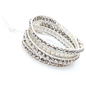 nakamol-bracelet-wrap-perles-facettees-argent-cuir-argent