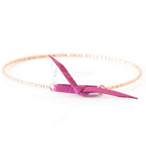 paloma-stella-bracelet-jonc-martele-or-rose-nubuck-violet